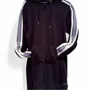 Calvin Klein Black Sweatshirt Dress